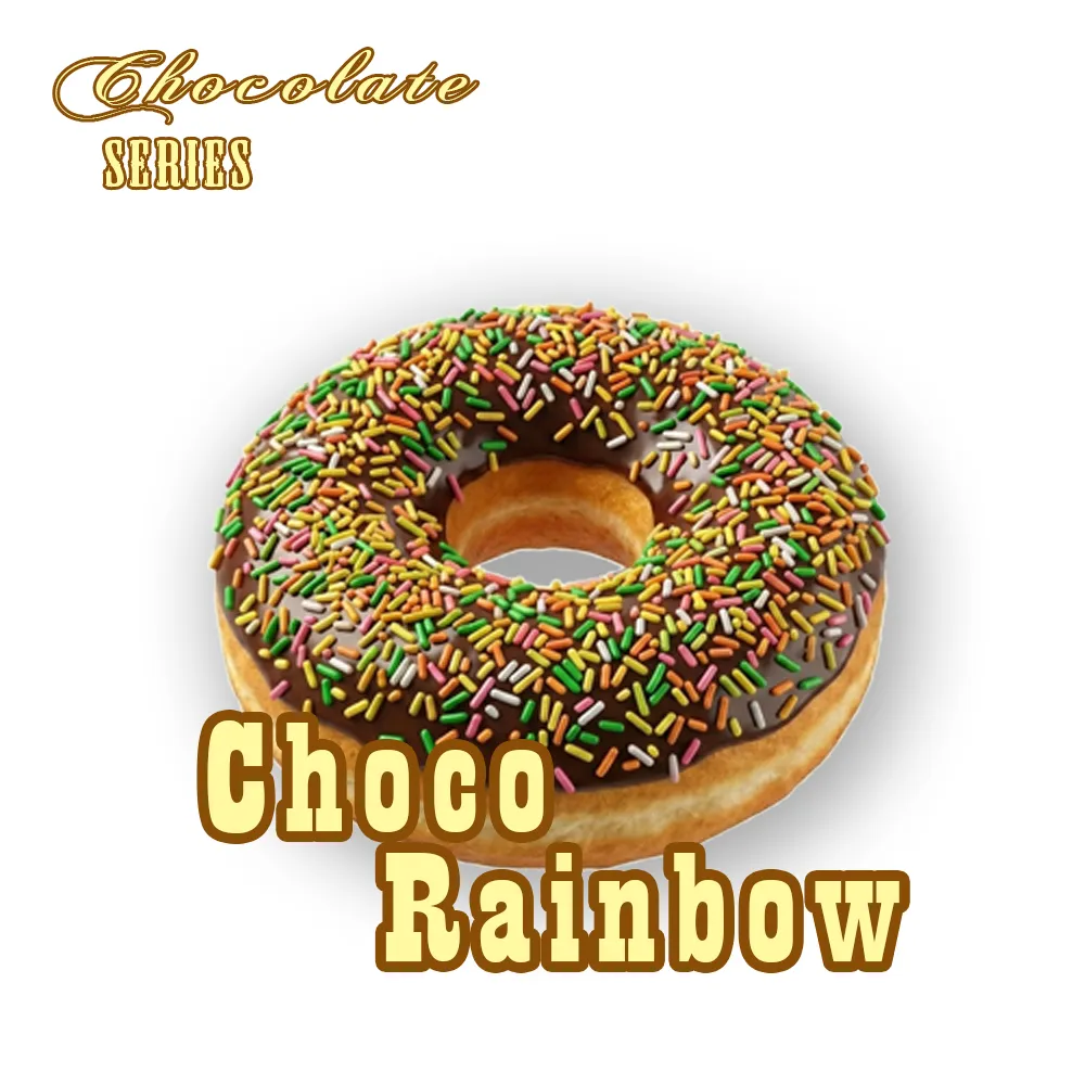 Donat choco rainbow