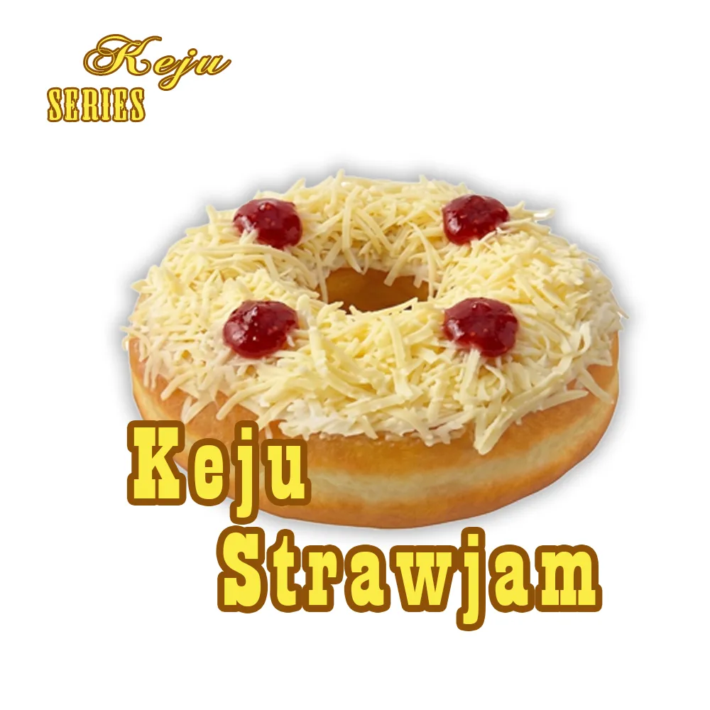 Donat keju strawjam
