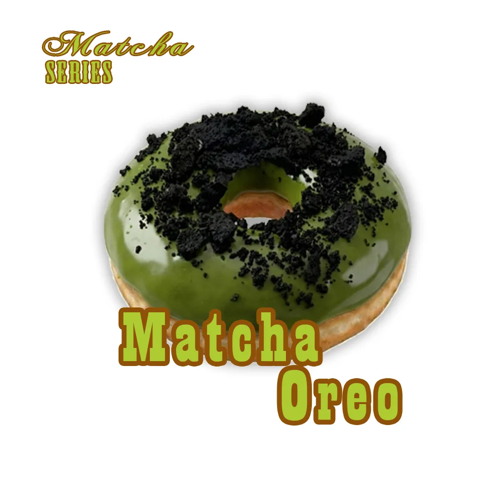 Donat matcha oreo