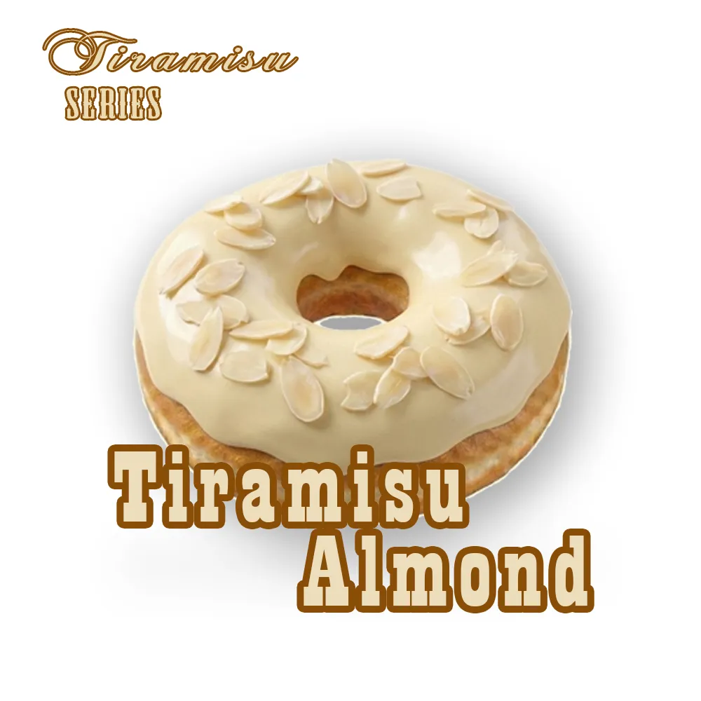 Donat tiramisu almond