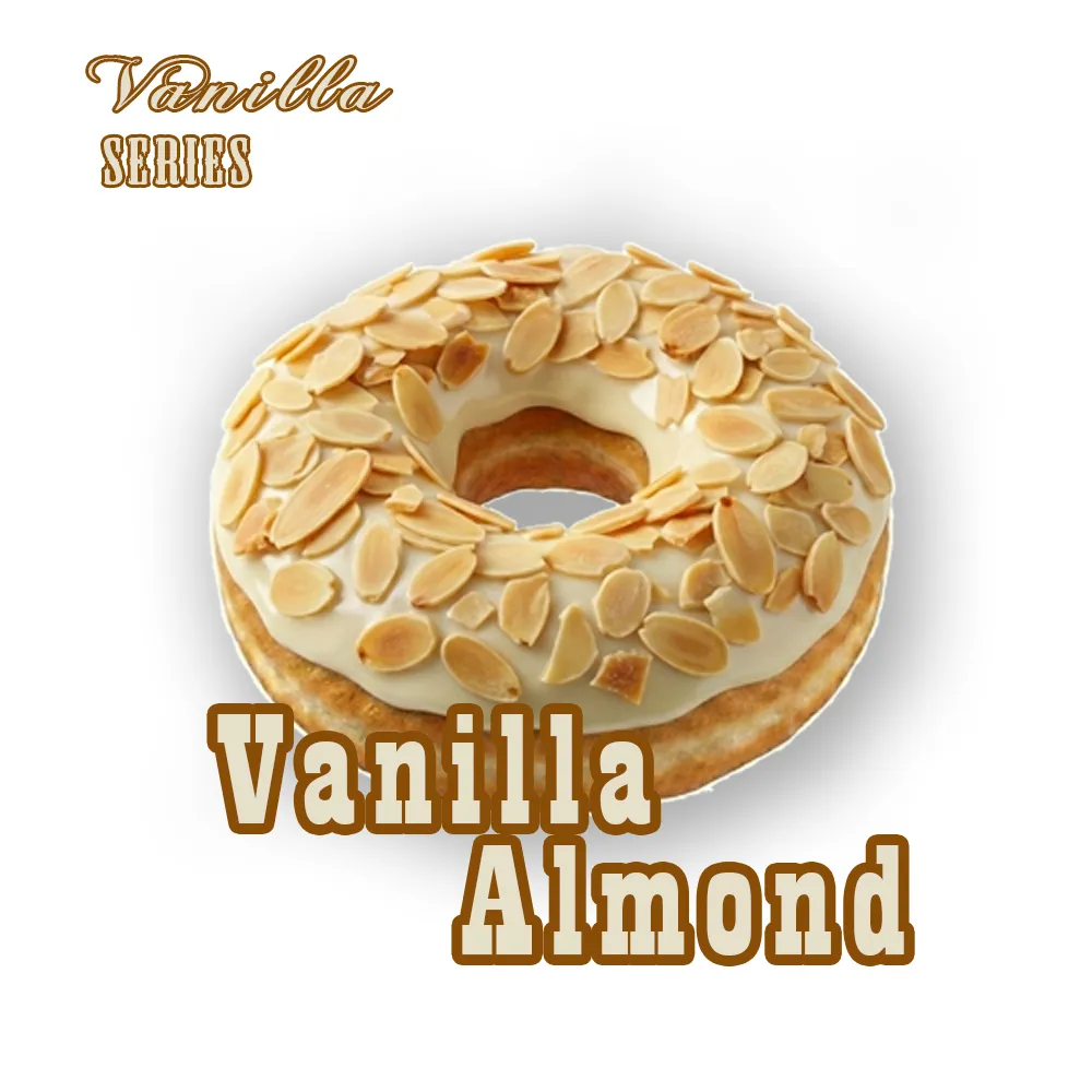 Donat vanilla almond