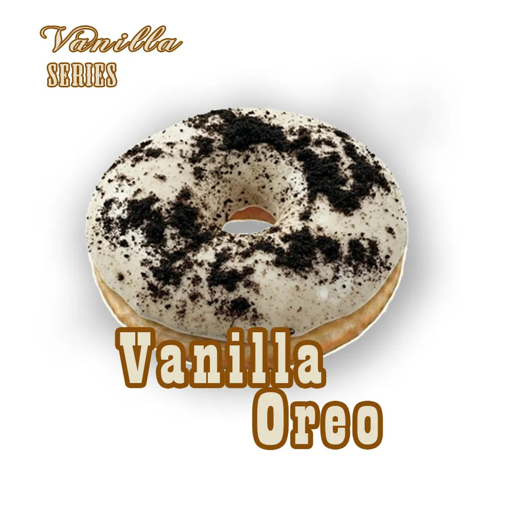 Donat vanilla oreo
