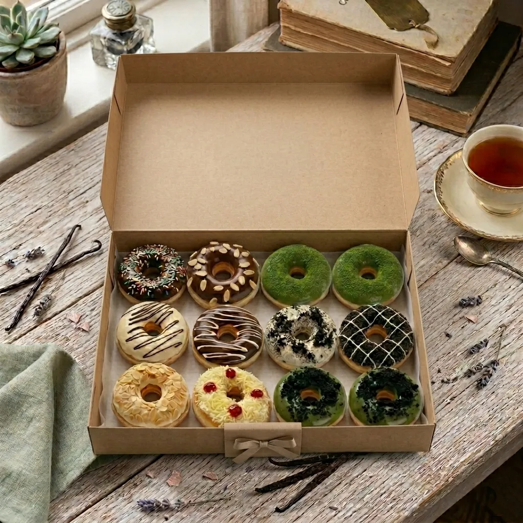 Donat glaze isi 12